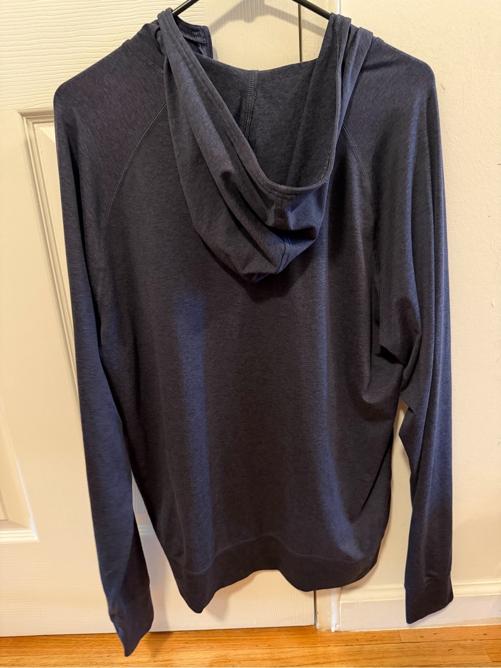 Vuori Men’s Ponto Performance Half Zip Hoodie - Midnight Heather Size Large - Picture 3 of 5